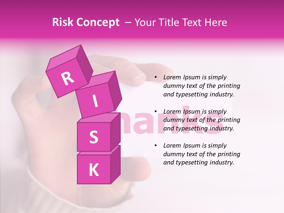 Young Closeup Grandmother PowerPoint Template