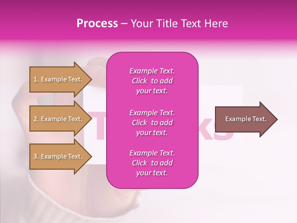 Young Closeup Grandmother PowerPoint Template