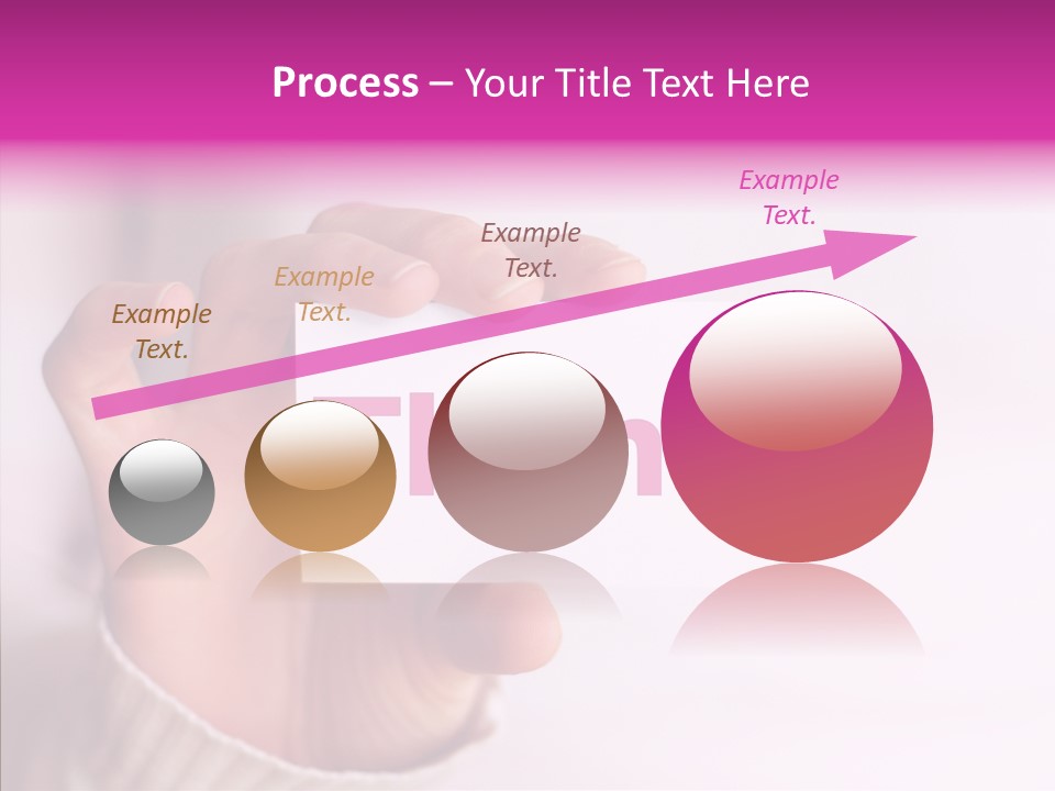 Young Closeup Grandmother PowerPoint Template