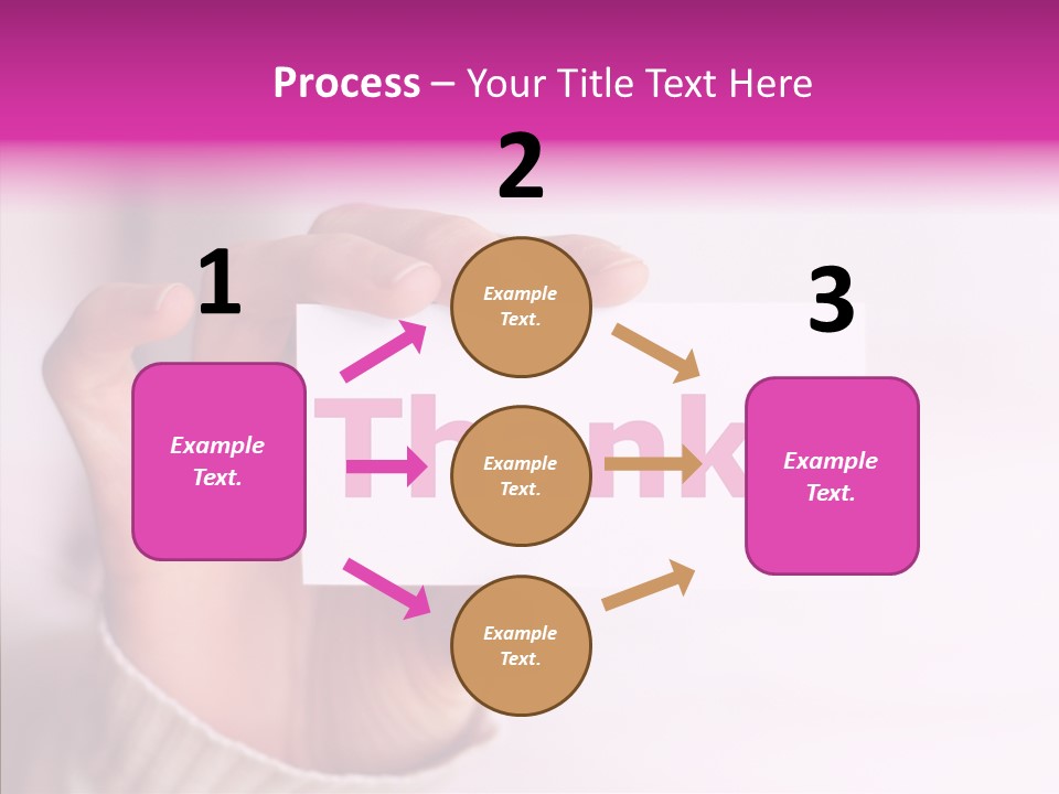 Young Closeup Grandmother PowerPoint Template