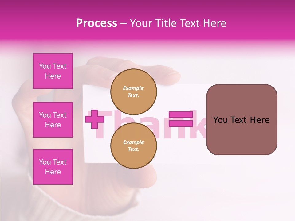 Young Closeup Grandmother PowerPoint Template