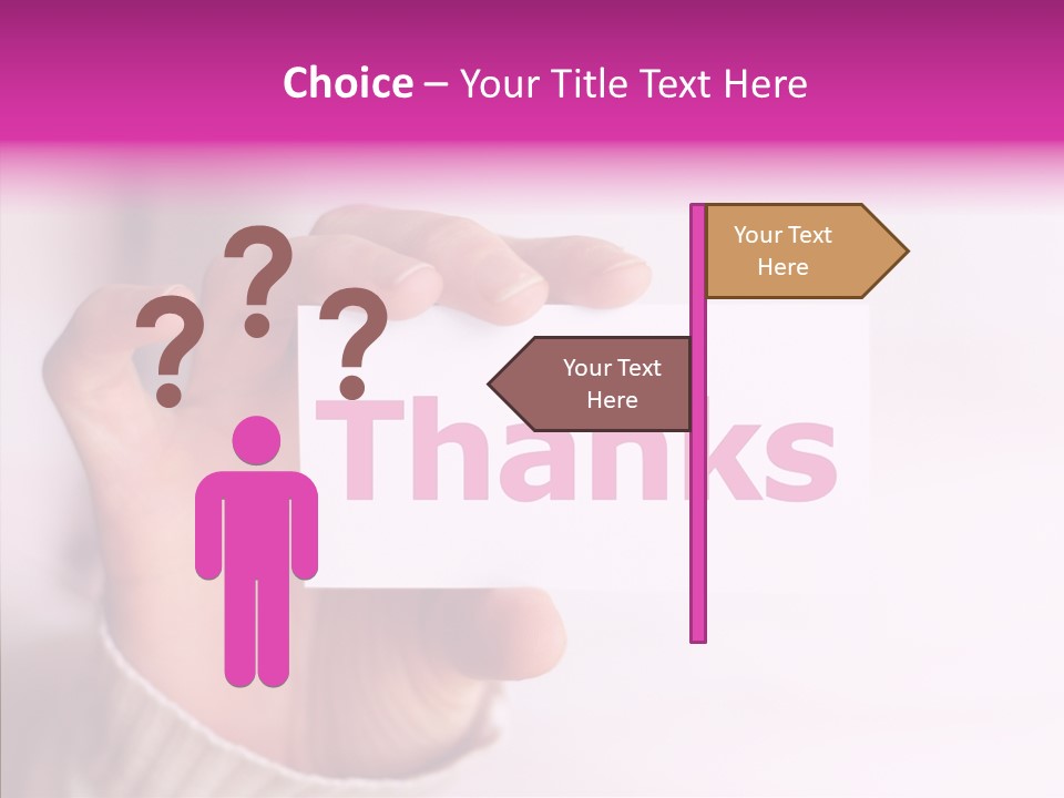 Young Closeup Grandmother PowerPoint Template