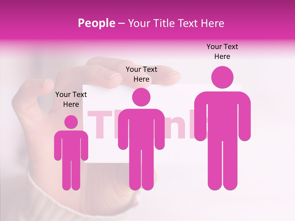 Young Closeup Grandmother PowerPoint Template