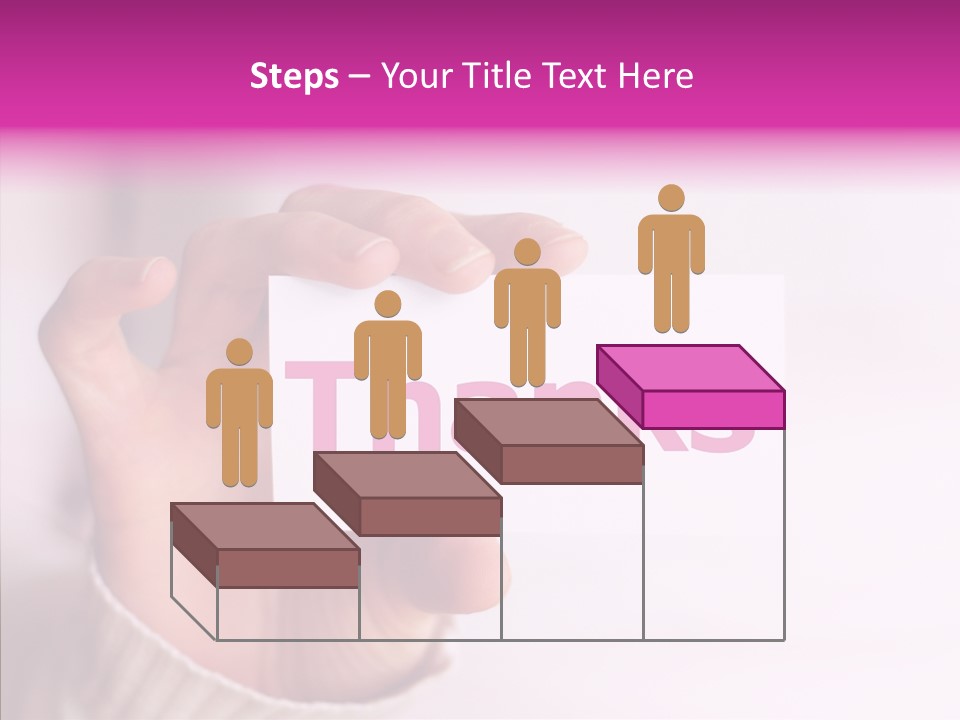 Young Closeup Grandmother PowerPoint Template