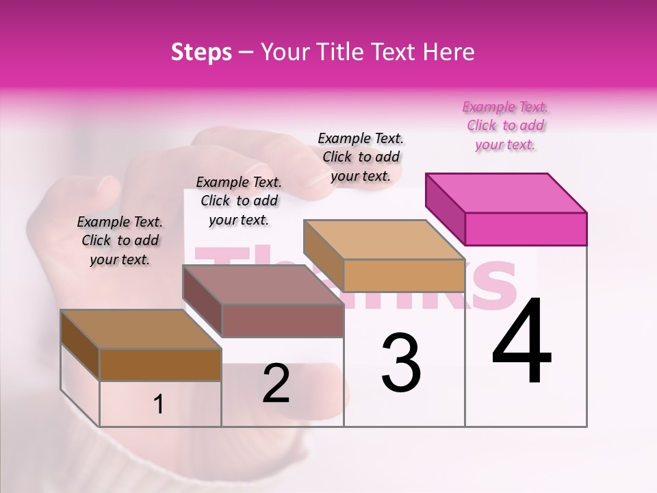 Young Closeup Grandmother PowerPoint Template