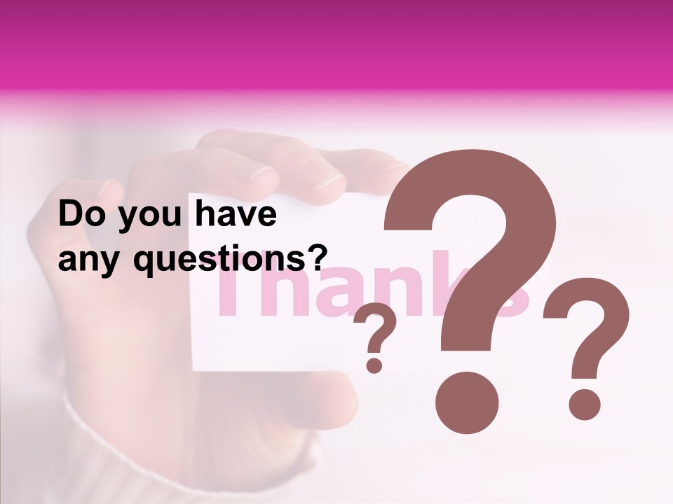 Young Closeup Grandmother PowerPoint Template