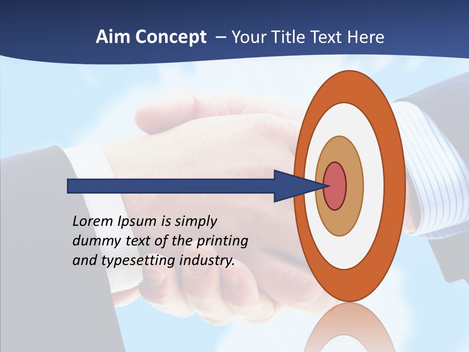 Touching Aging Help PowerPoint Template