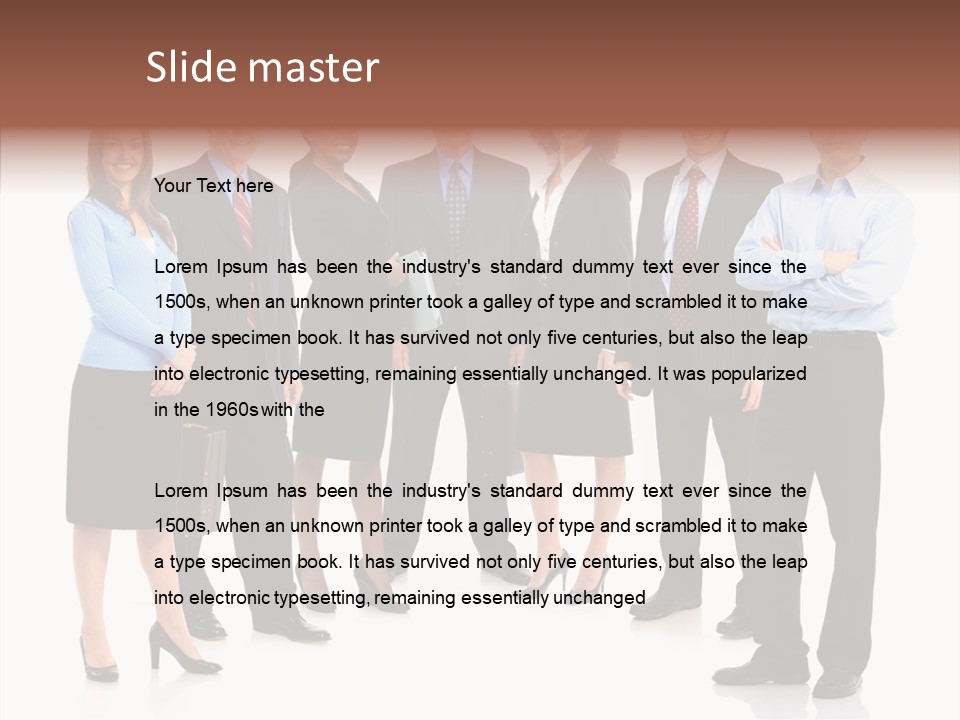 Touching Senior Holding Hands PowerPoint Template