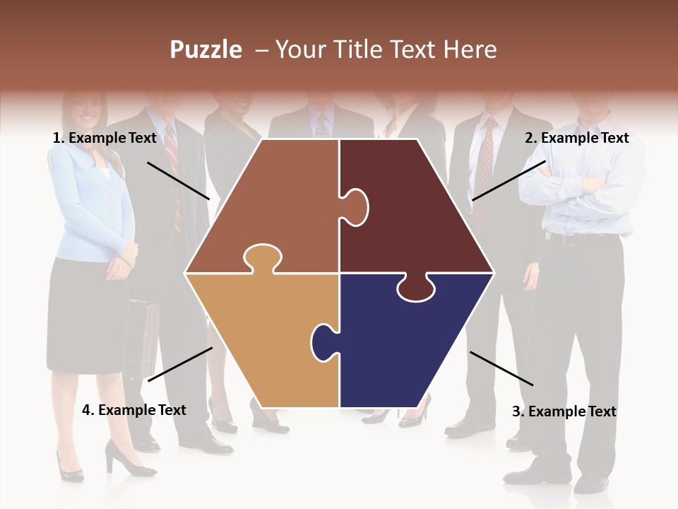 Touching Senior Holding Hands PowerPoint Template