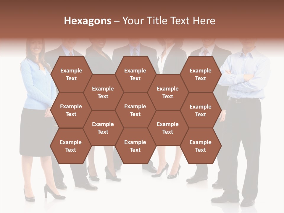 Touching Senior Holding Hands PowerPoint Template