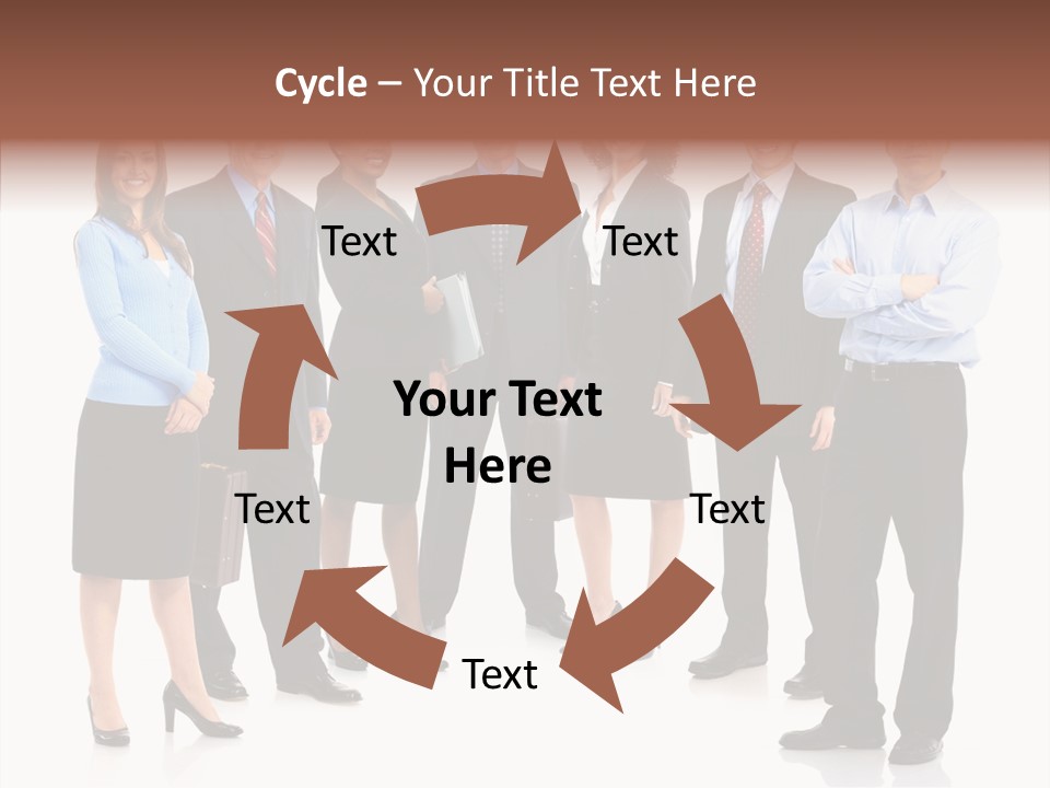 Touching Senior Holding Hands PowerPoint Template