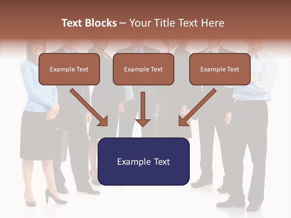 Touching Senior Holding Hands PowerPoint Template