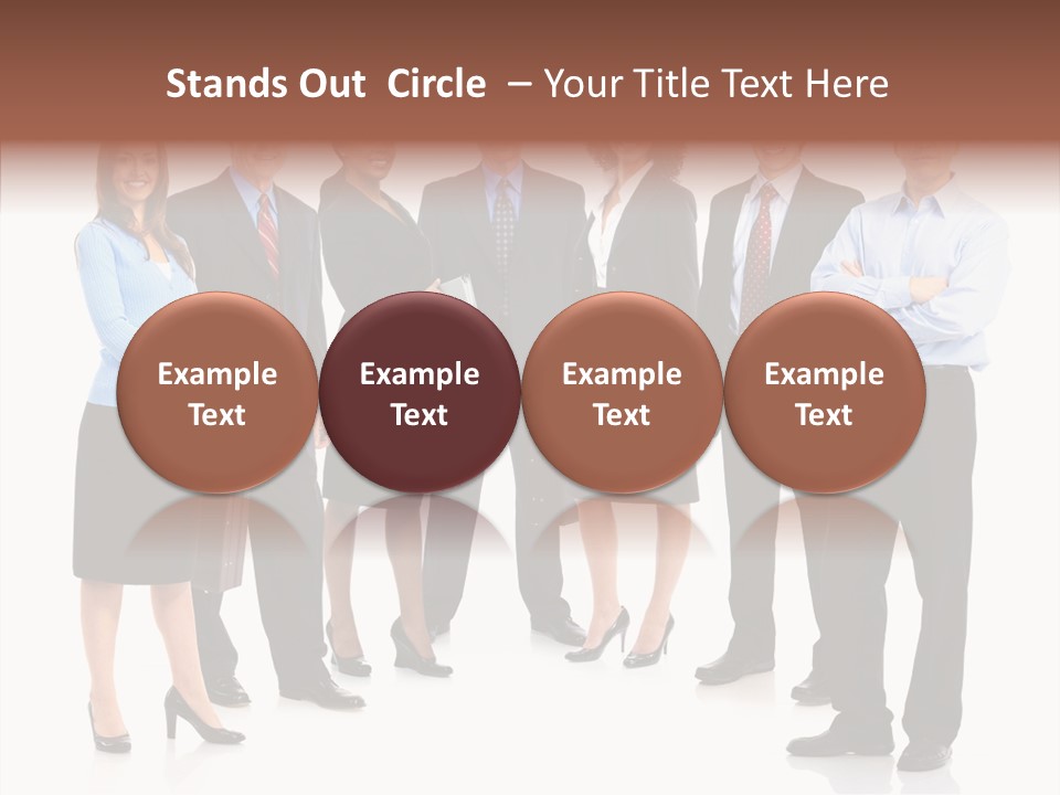 Touching Senior Holding Hands PowerPoint Template