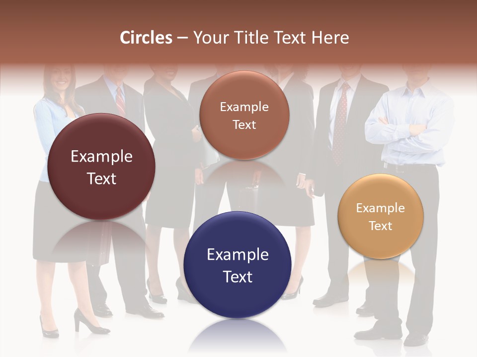 Touching Senior Holding Hands PowerPoint Template