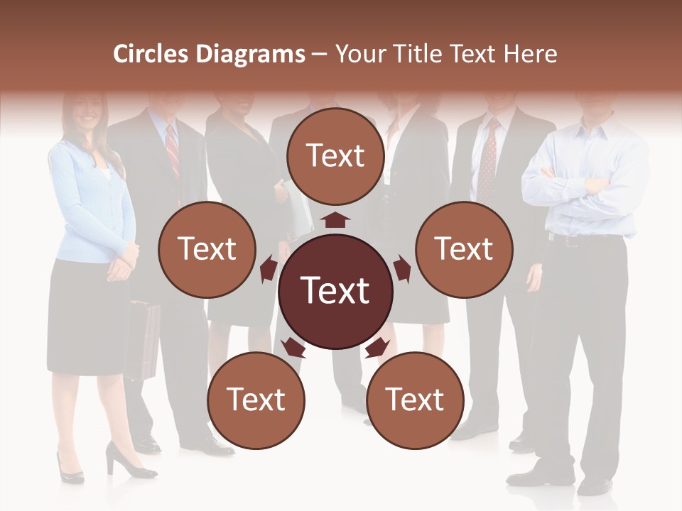 Touching Senior Holding Hands PowerPoint Template