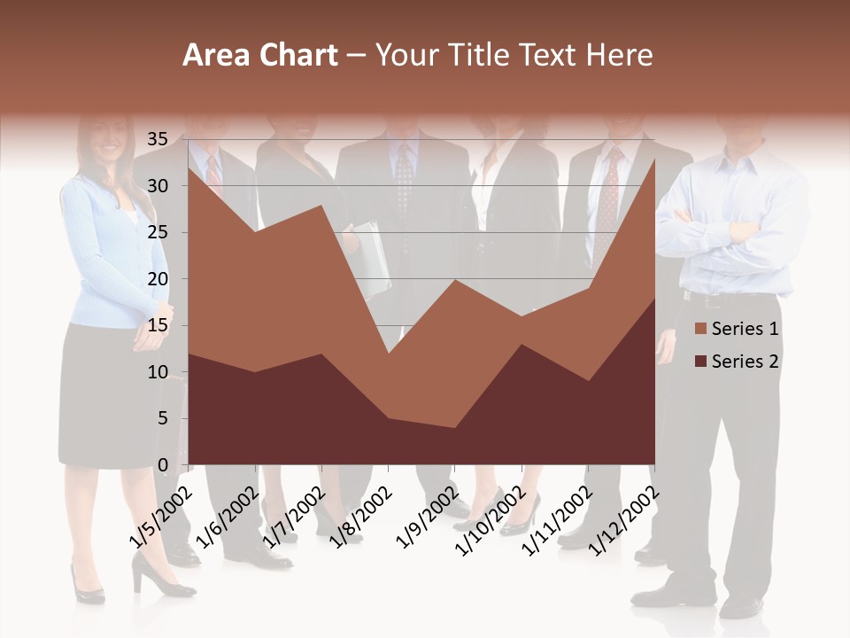 Touching Senior Holding Hands PowerPoint Template