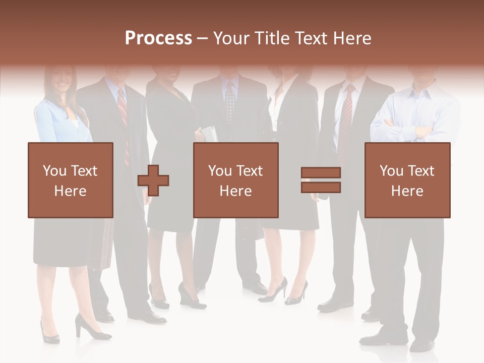 Touching Senior Holding Hands PowerPoint Template
