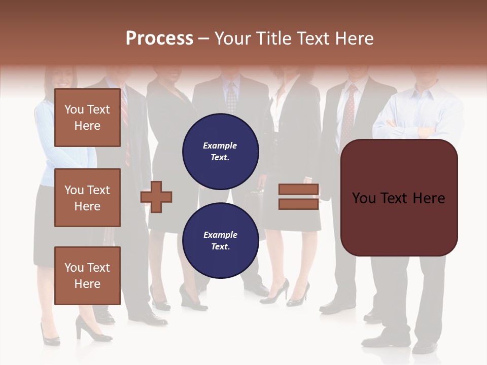 Touching Senior Holding Hands PowerPoint Template
