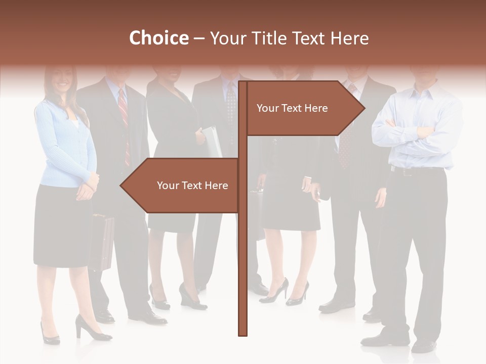 Touching Senior Holding Hands PowerPoint Template