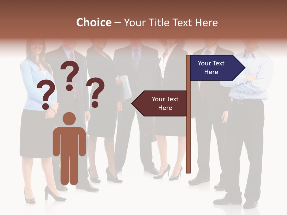 Touching Senior Holding Hands PowerPoint Template