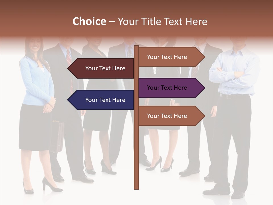 Touching Senior Holding Hands PowerPoint Template