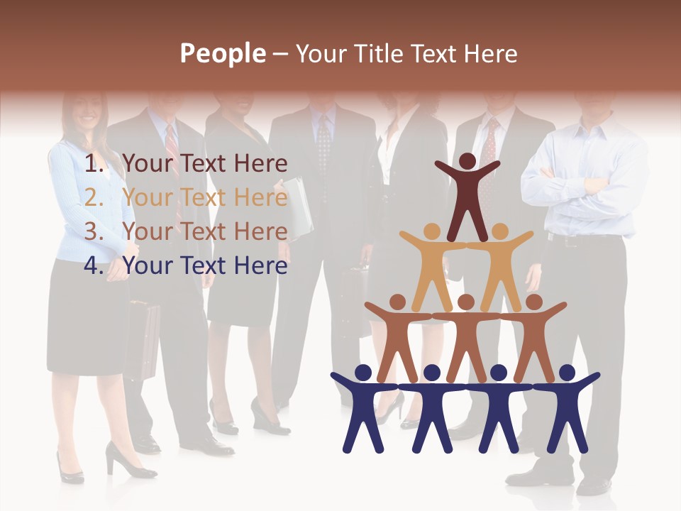 Touching Senior Holding Hands PowerPoint Template