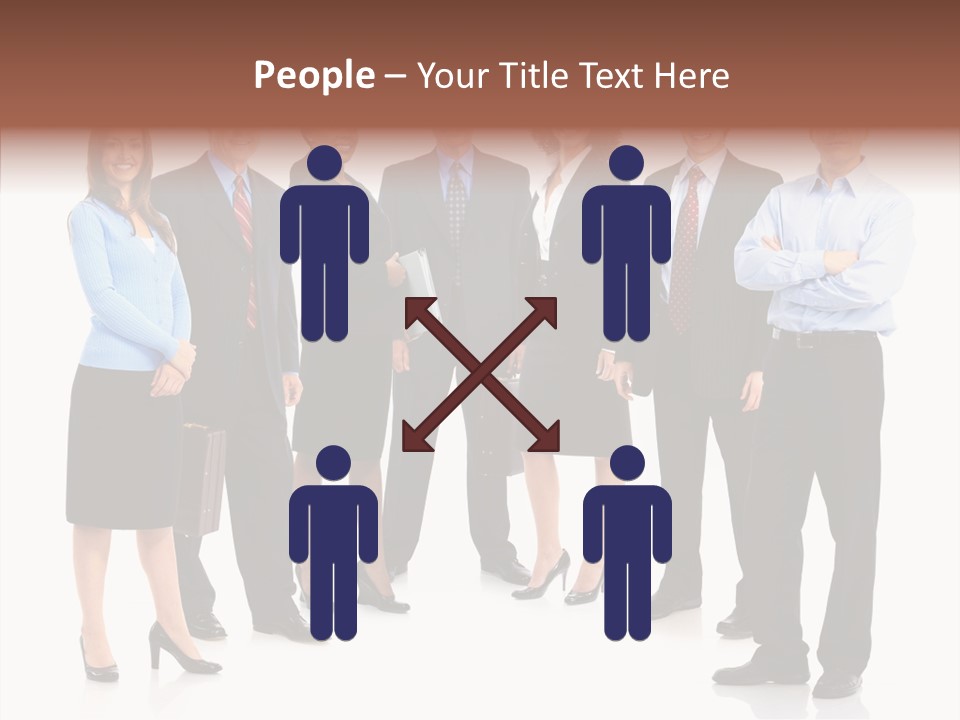 Touching Senior Holding Hands PowerPoint Template