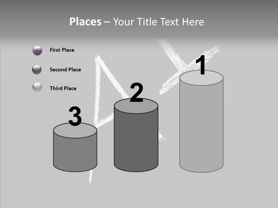 Elderly Hand Young PowerPoint Template