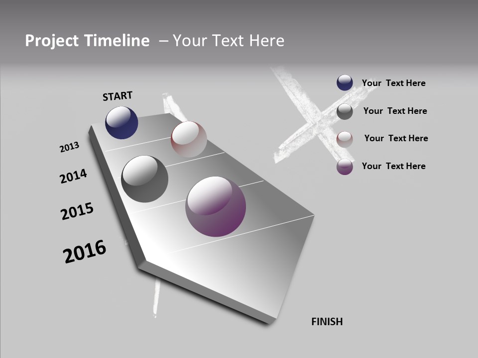Elderly Hand Young PowerPoint Template