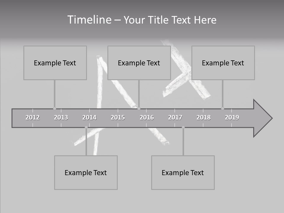 Elderly Hand Young PowerPoint Template