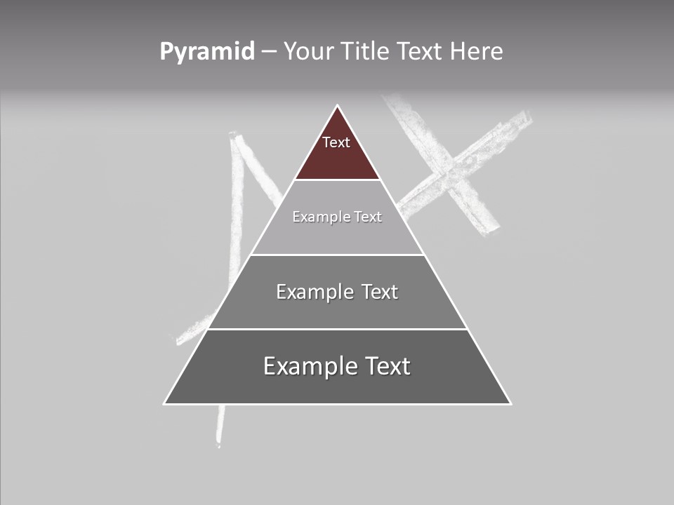Elderly Hand Young PowerPoint Template