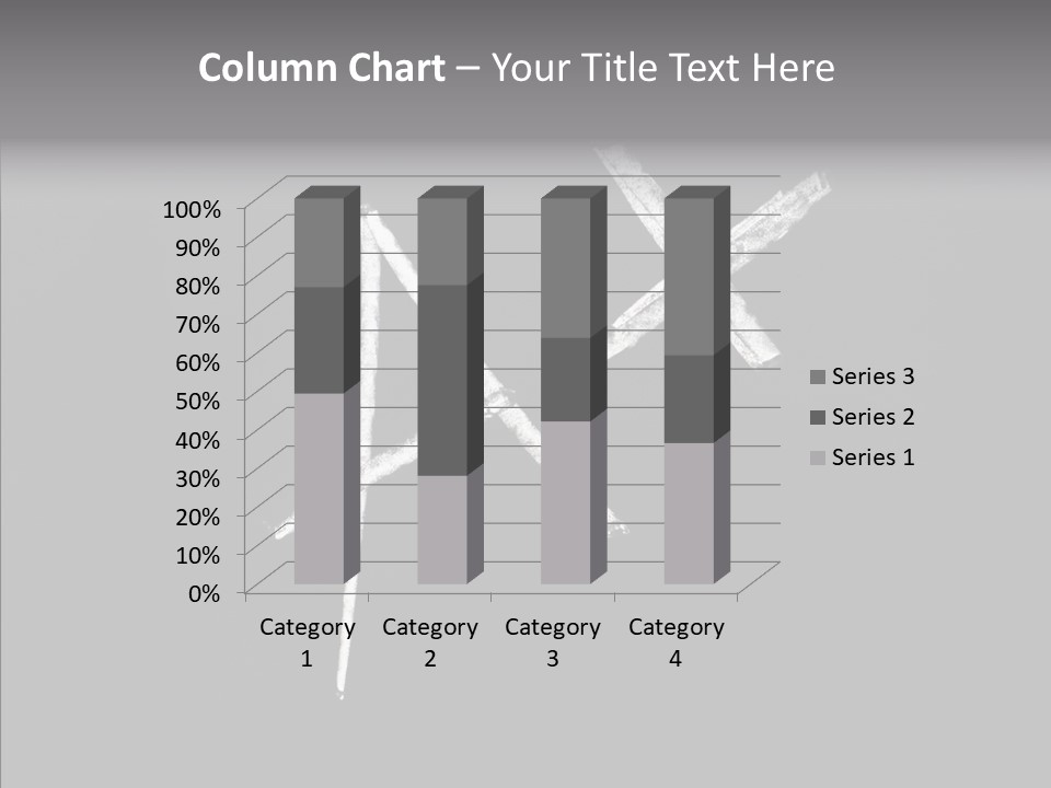 Elderly Hand Young PowerPoint Template