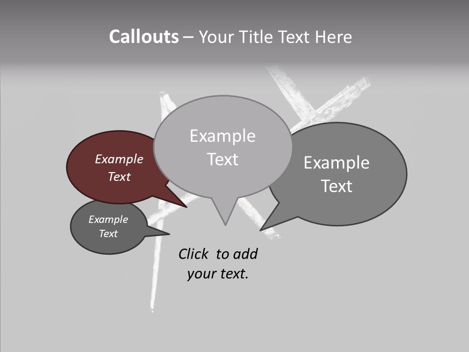 Elderly Hand Young PowerPoint Template