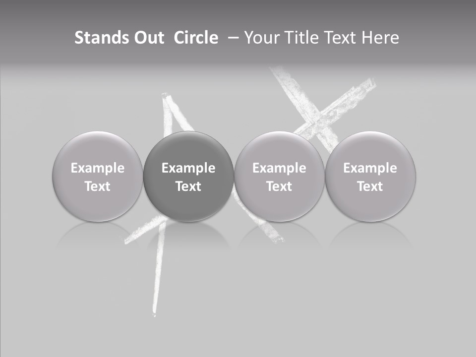 Elderly Hand Young PowerPoint Template