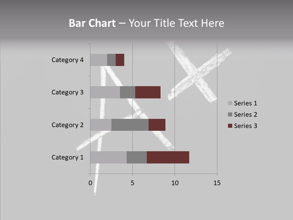 Elderly Hand Young PowerPoint Template
