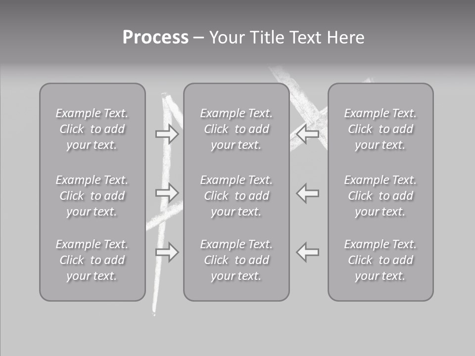 Elderly Hand Young PowerPoint Template