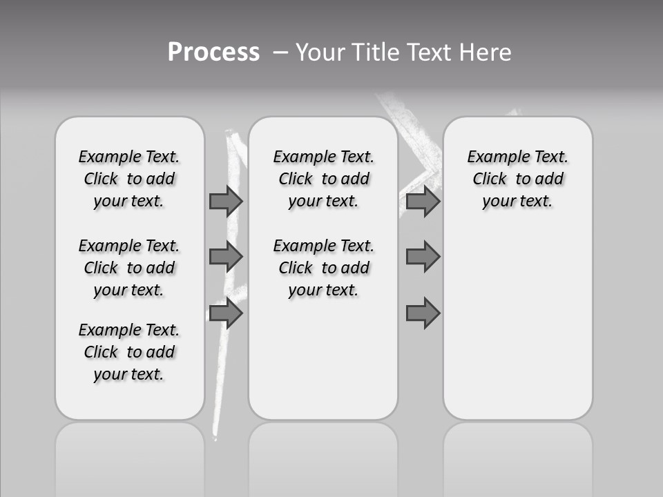 Elderly Hand Young PowerPoint Template