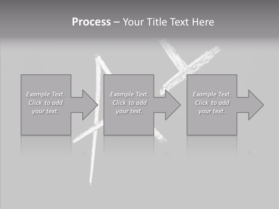 Elderly Hand Young PowerPoint Template