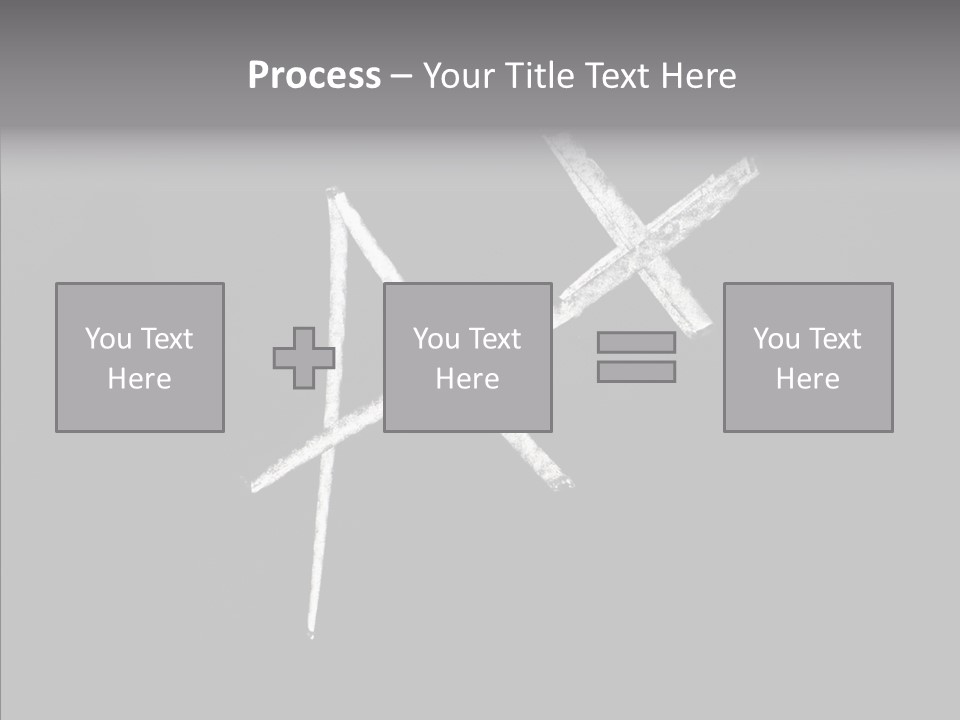 Elderly Hand Young PowerPoint Template