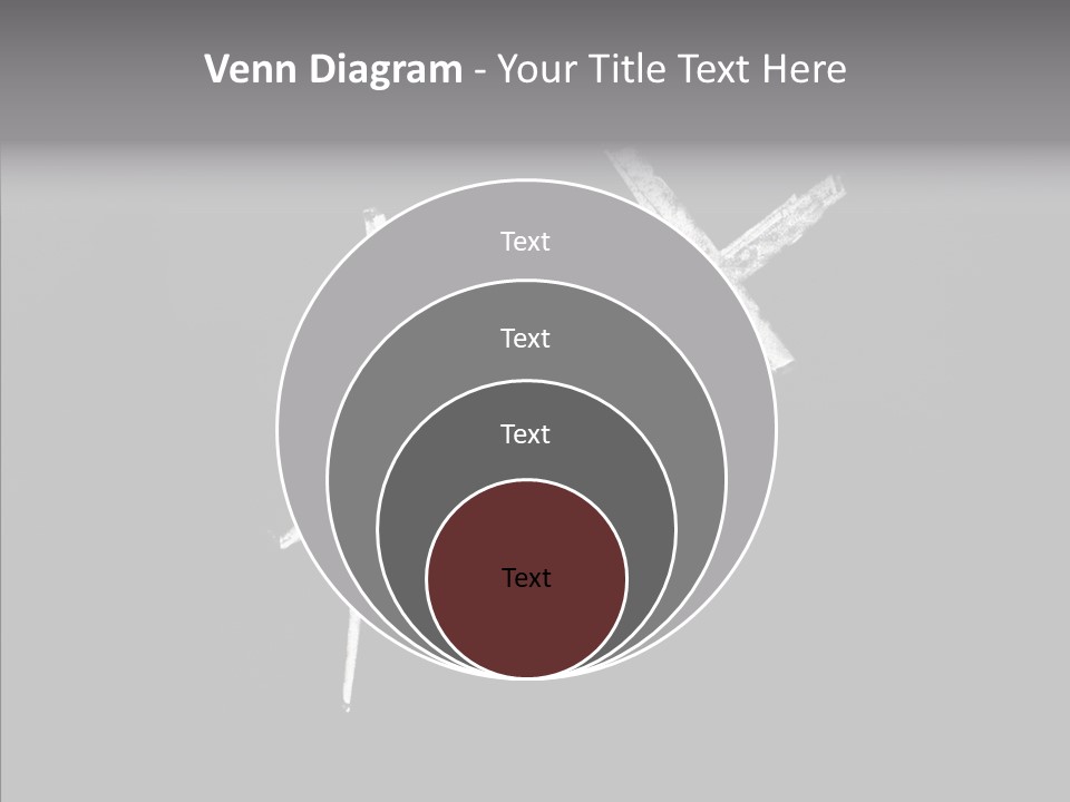 Elderly Hand Young PowerPoint Template