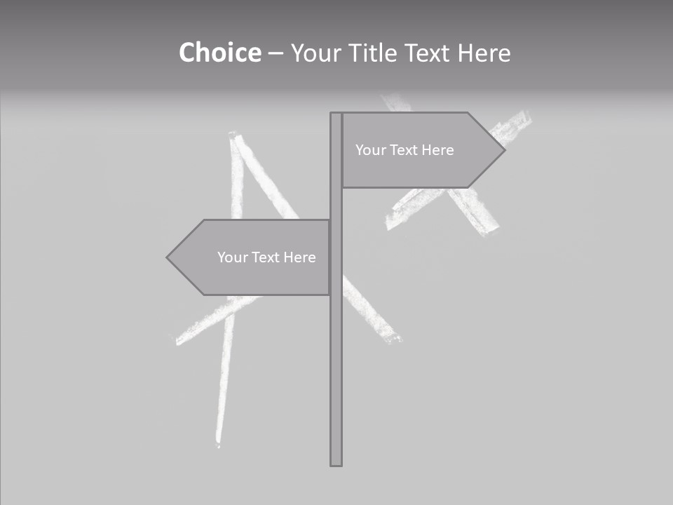 Elderly Hand Young PowerPoint Template