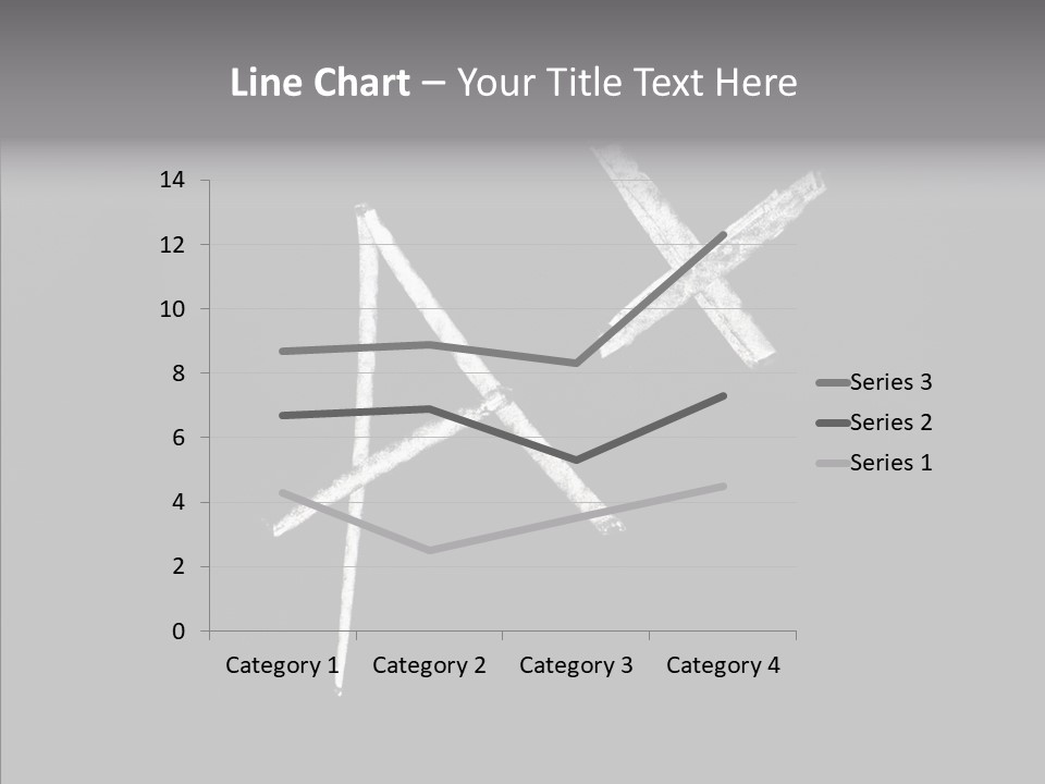 Elderly Hand Young PowerPoint Template