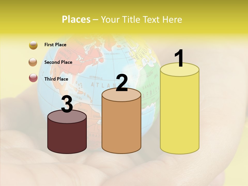 Female Women Close Up PowerPoint Template