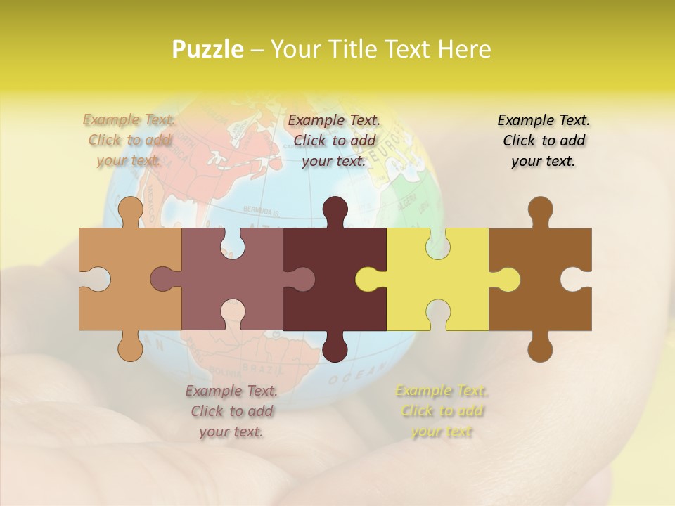 Female Women Close Up PowerPoint Template