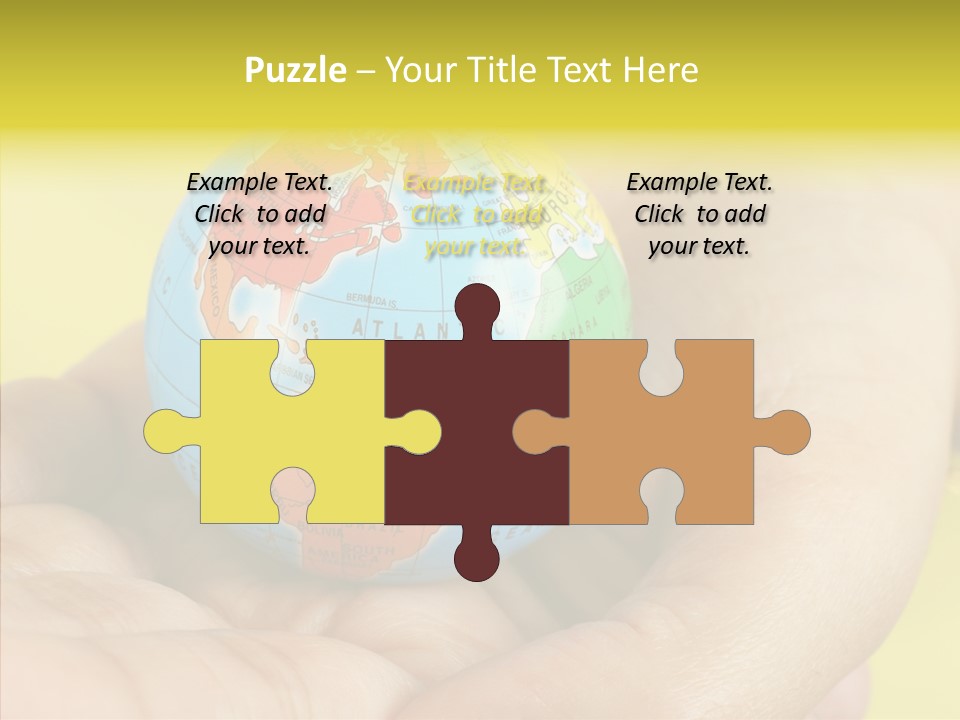 Female Women Close Up PowerPoint Template