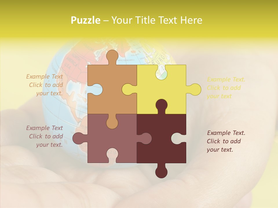 Female Women Close Up PowerPoint Template