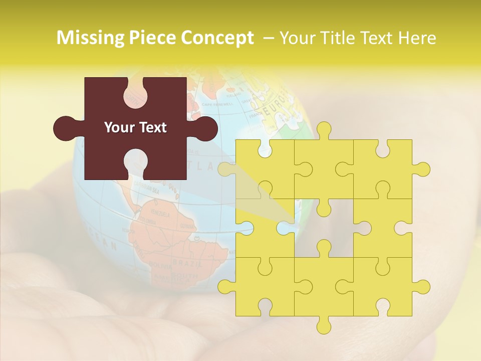 Female Women Close Up PowerPoint Template