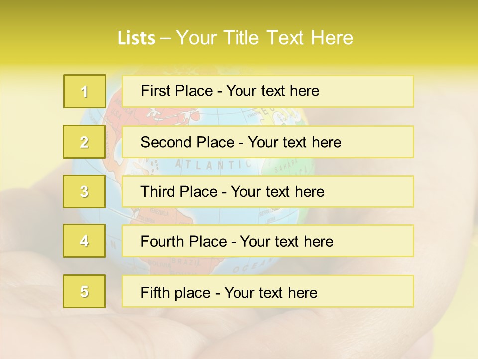 Female Women Close Up PowerPoint Template