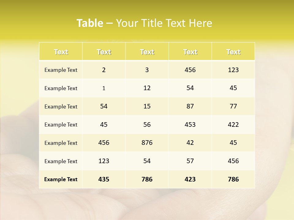Female Women Close Up PowerPoint Template