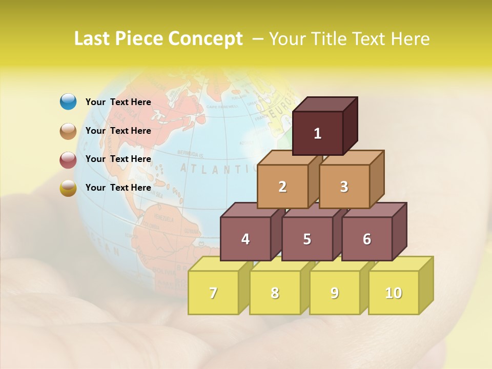 Female Women Close Up PowerPoint Template